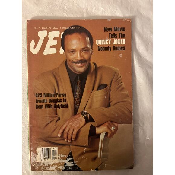 Vintage JET Magazines Lot 6 -1990's Arsenio Hall Quincy Jones Luther Vandross - Picture 13 of 16